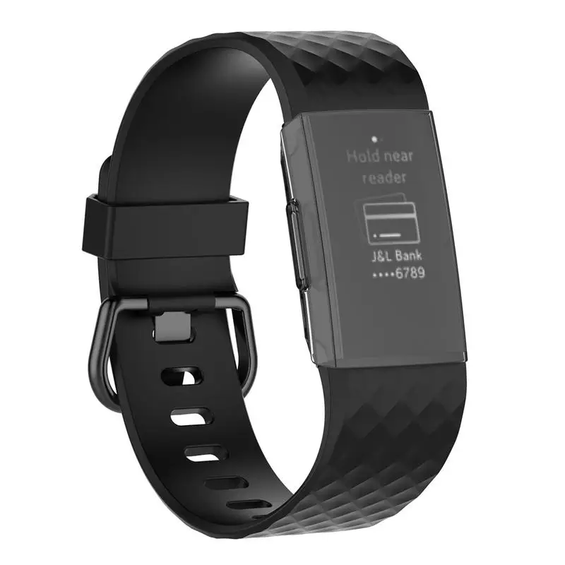 Прозрачный Жесткий ПК Защитный чехол для Fitbit Charge 3 Charge3 защитный 6 видов цветов #30 |