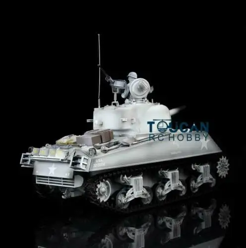 Heng Long 1/16 Snow 6 0 инфракрасный боевой Sherman RC Tank 3898 360 Turret Metal Tracks W/Links TH12829 | Игрушки и
