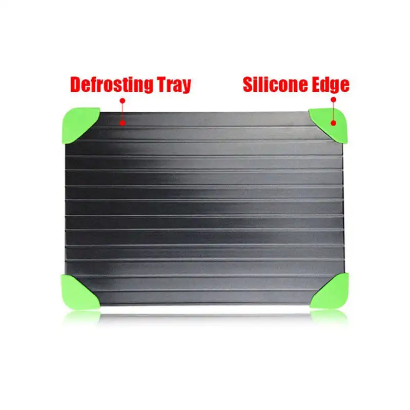 Fast Defrosting Tray for freeze Food Thawing Plate Defrost Meat/freeze Quickly Without Electricity Microwave Hot Water Or | Дом и сад
