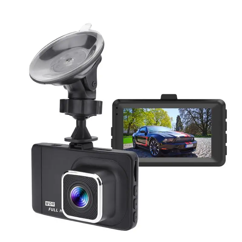 

3 Inch Full HD 1080P Car Driving Recorder Vehicle Camera DVR EDR Dashcam With Motion Detection Night Vision G Sensor