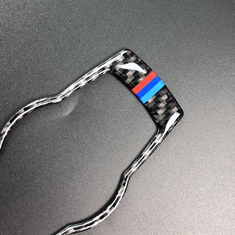 Для BMW E90 E92 E93 2008 2012Interior из углеродного волокна переключатель фар кнопки крышка