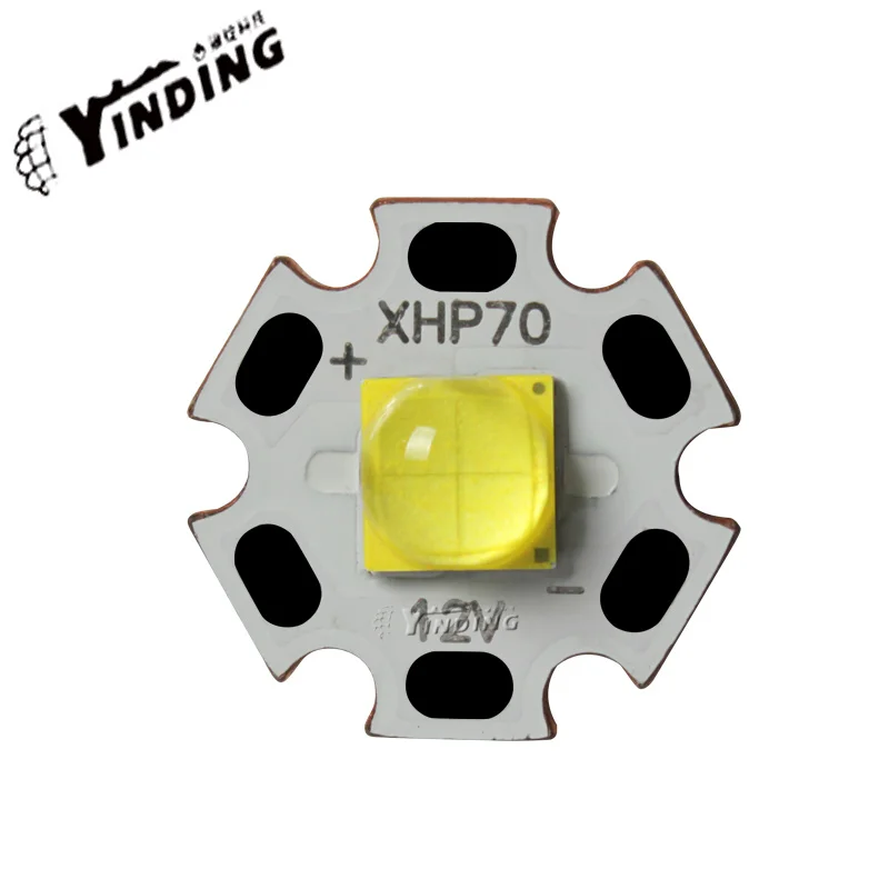 Cree XLamp XHP70.2 30w 6/12V высокой мощности Светодиодный светильник на светодиодах 7070