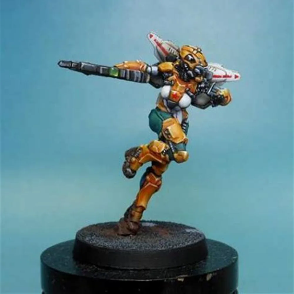 Infinity Yu Jing Tiger Soldier (хакер из красной вуали)|Наборы для сборки моделей| |