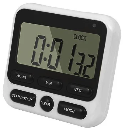HC-05 Upgraded 24-Hours Digital Kitchen Clock Cooking Timer Countdown Multifunction with Big Digits Loud Alarm Magnetic Backing |