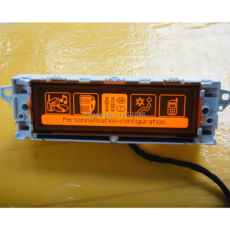 Оригинальные часы с белым корпусом экран дисплея красный монитор двухзонный