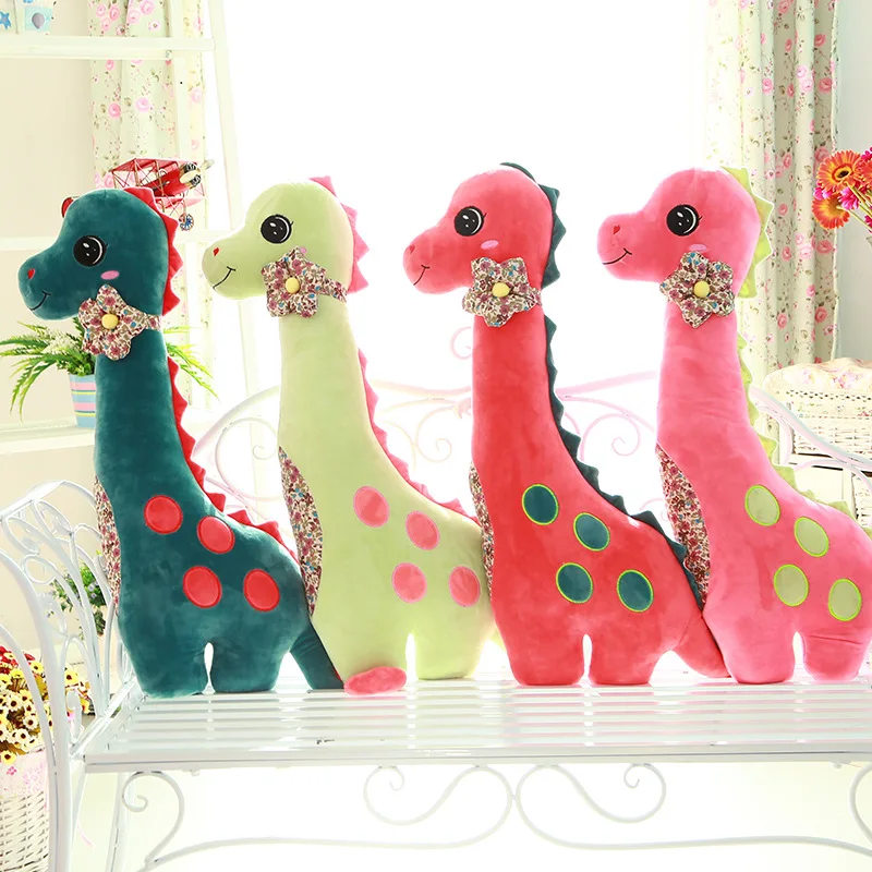 Лидер продаж милый большой размер мультяшный динозавр плюшевая игрушка