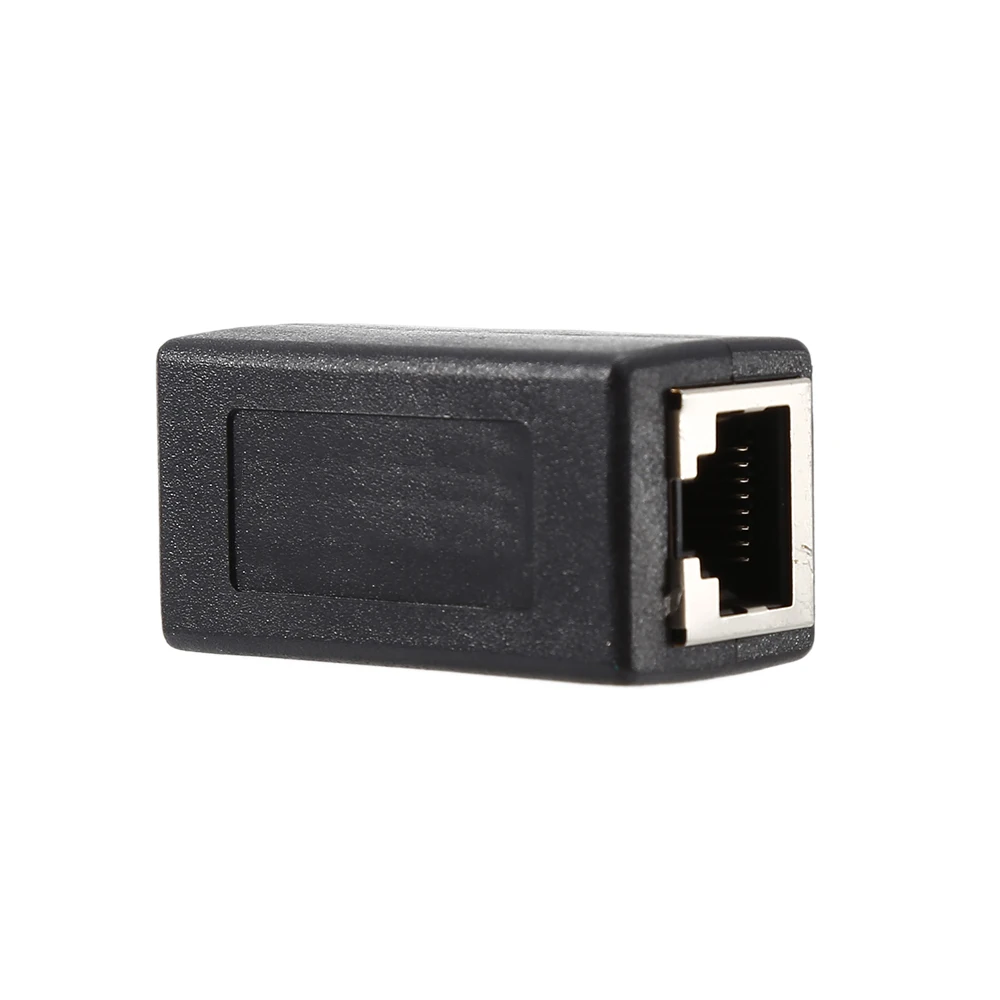 Оптовый разъем RJ45 Cat7/6 Ethernet-адаптер Сетевой удлинитель для Ethernet-кабеля мама |