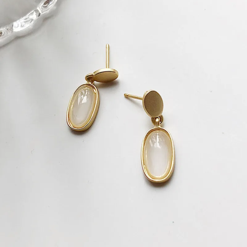 Женские серьги капельки в стиле бохо корейские ретро с геометрическим