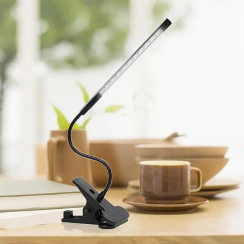1 шт. Регулируемая USB лампа для чтения Lignt LED DC 5V Сенсорная диммируемая 2835 SMD книг