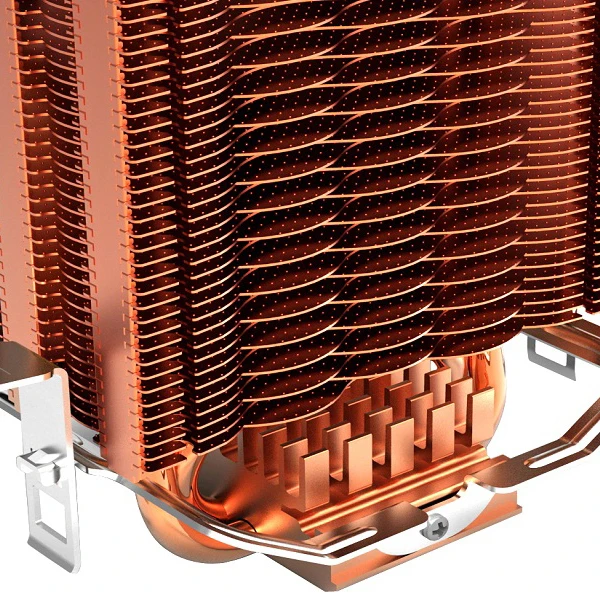 PCCOOLER S83 кулер для процессора медное покрытие плавники 2 тепловые трубки 80 мм/8 см