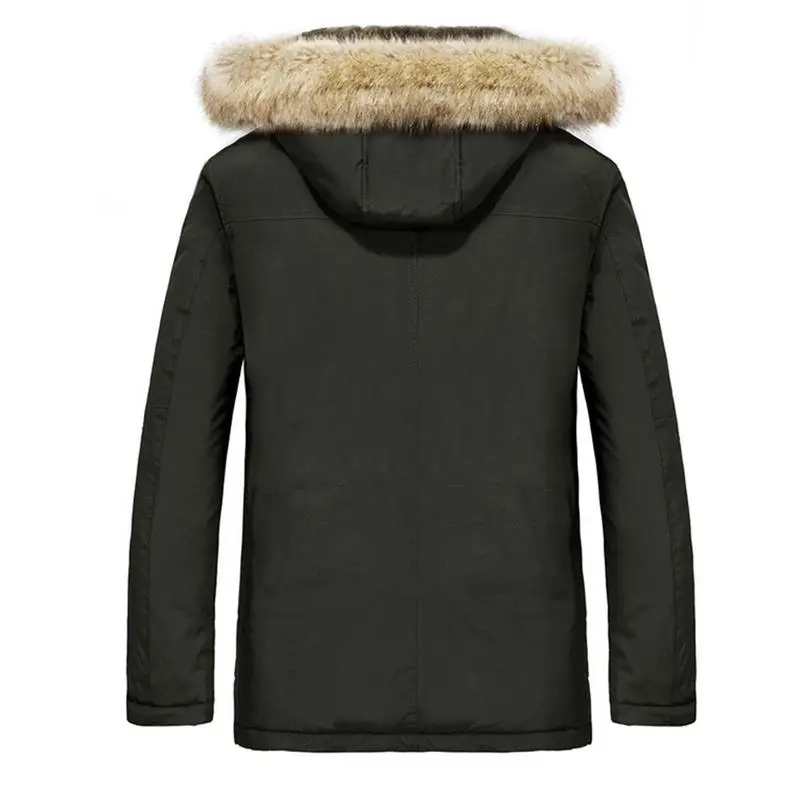 M ~ 5XL Мужское пальто с электрическим подогревом зимнее длинное Смарт usb зарядка