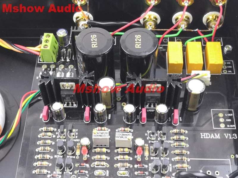 Предварительный усилитель HIFI FET с 3-полосным входом сигнала выберите класс A Ref