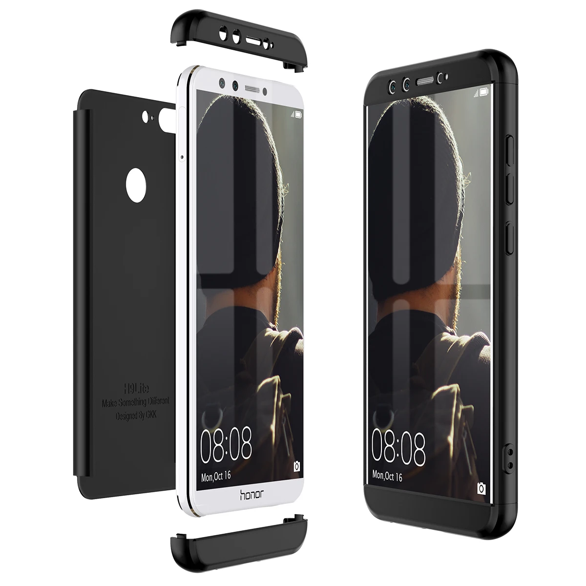 Чехол-бампер для Huawei Honor 9 Lite Note 10 8X Max поликарбонат противоударный 360 | Мобильные