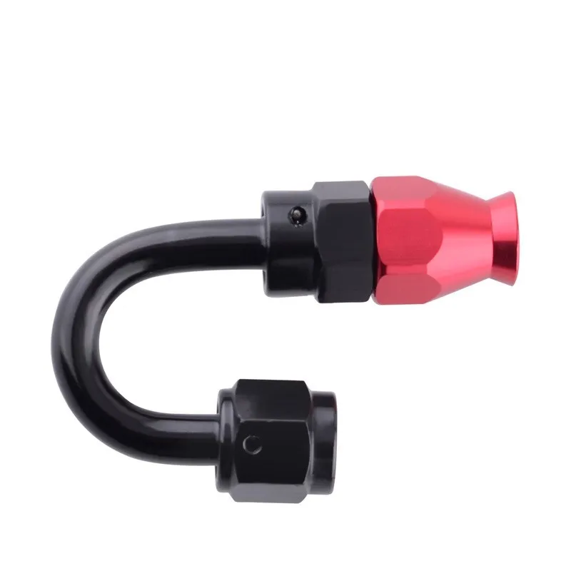 Поворотный Алюминиевый шланг из ПТФЭ E85 AN4 evil energy 4 AN 0/45/90/180 градусов концевой