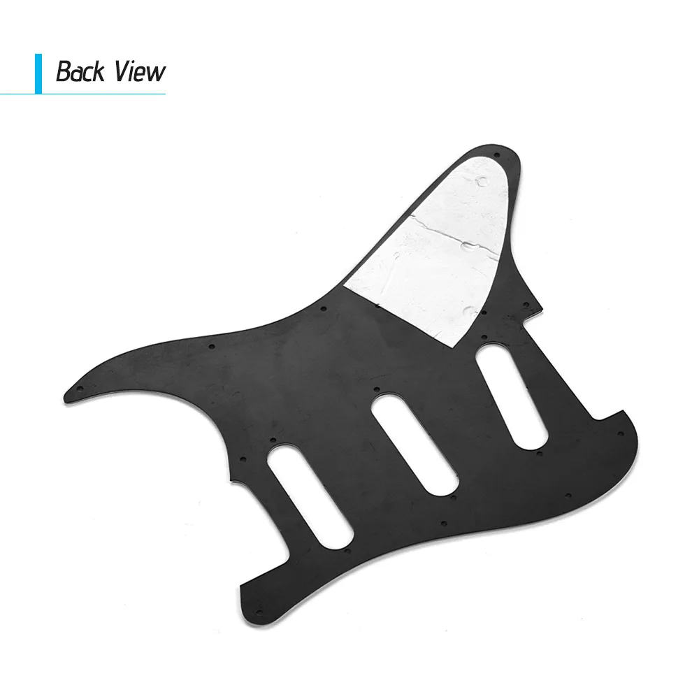 SSS электрогитара Pickguard 3 слойные ПВХ панели левшей для ST электрогитары гитары
