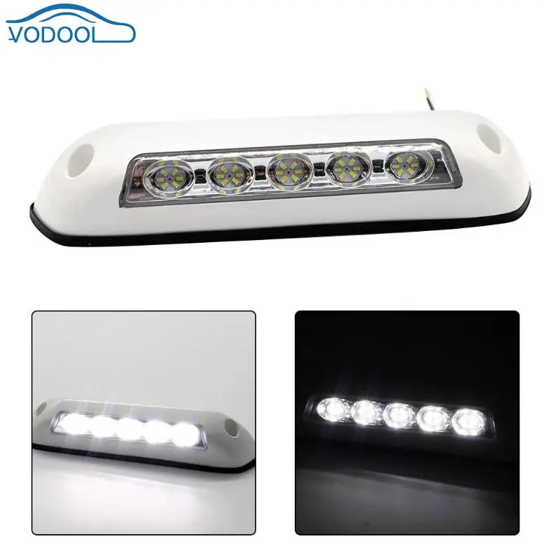 12V 5 LED RV Тент крыльцо свет IP67 Водонепроницаемый 6500K для морской караван Кемпер