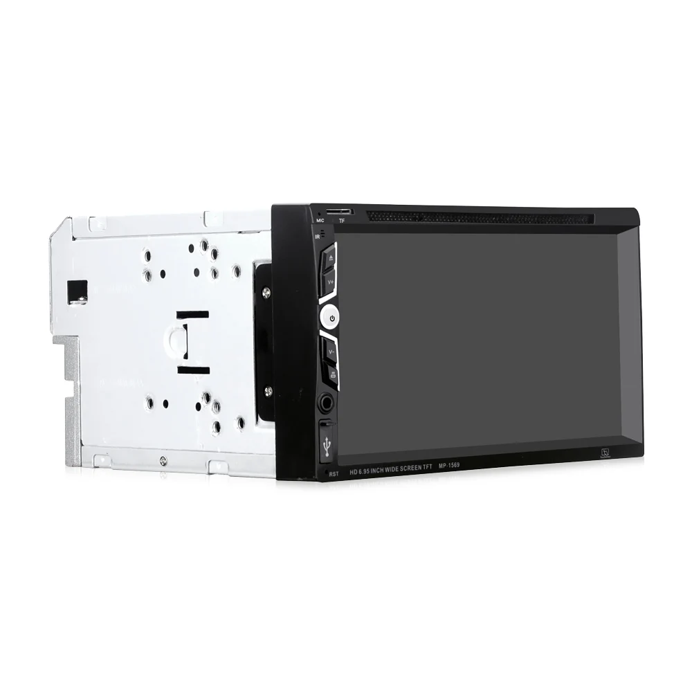 MP1569 2 Din 6 95 ''автомобильный dvd плеер Bluetooth стерео HD сенсорный экран
