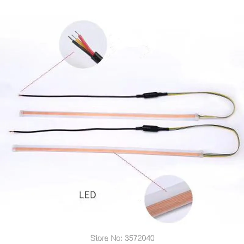 Бесплатная доставка 2 шт. ультра тонкий светодиодный светильник DC12V динамическая