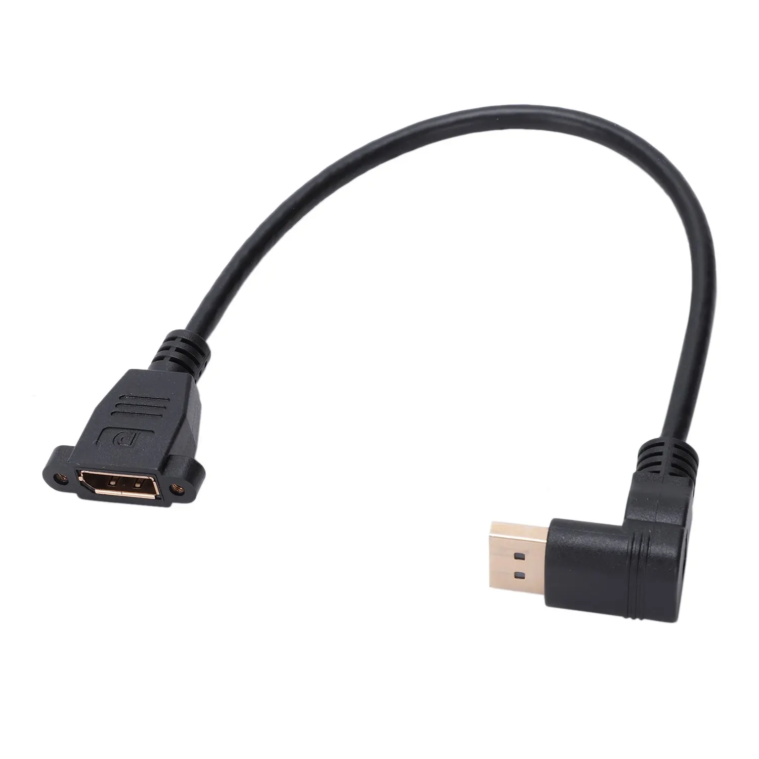 Кабель Displayport папа Мама 2 0 Версия 30 см (1 фута) позолоченный 90 градусов Dp мама с