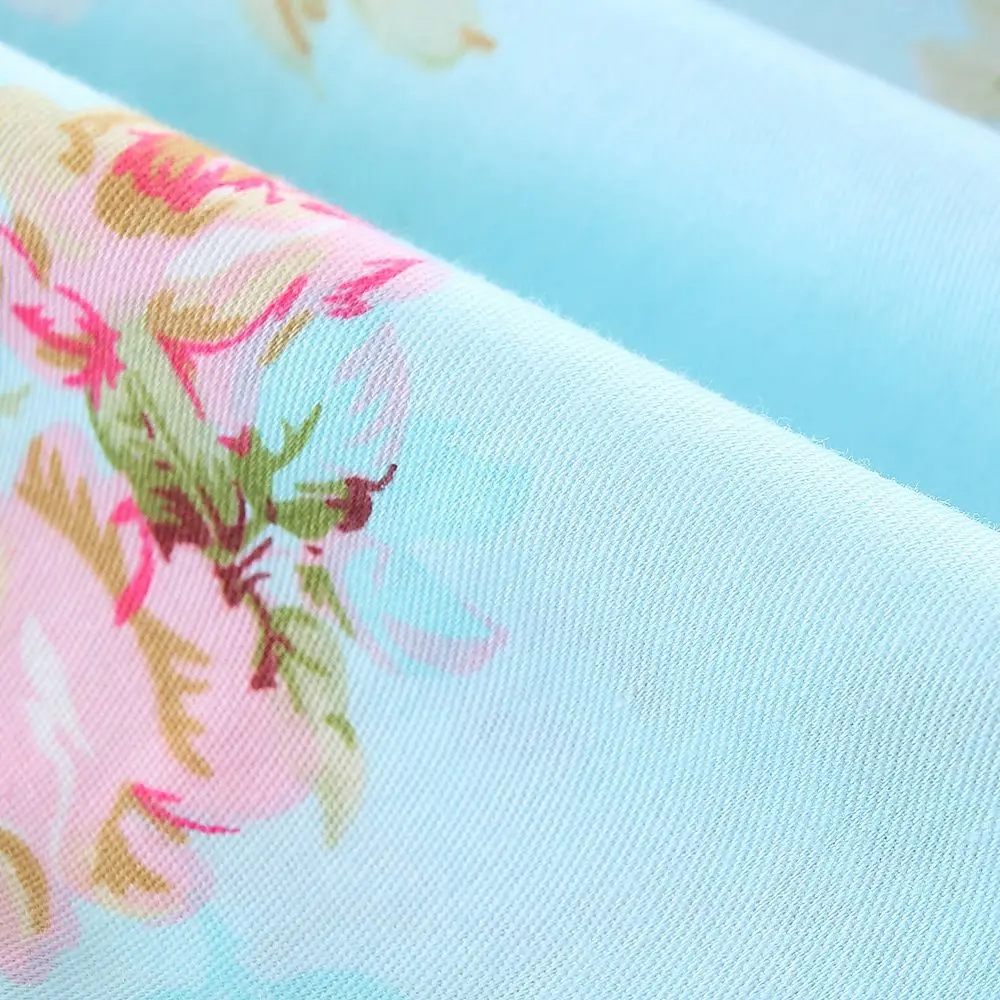 2021 Easter Girls Dress Kids Suspender Floral Princess with Headband Spring Holiday Dresses for | Детская одежда и обувь