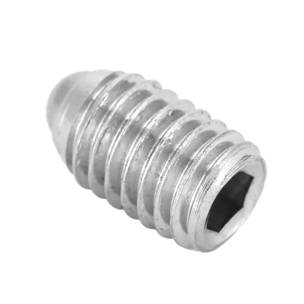 20Pcs M8 Stainless Steel Thread Hex Socket Spring Ball Plunger Screw High Quality | Обустройство дома