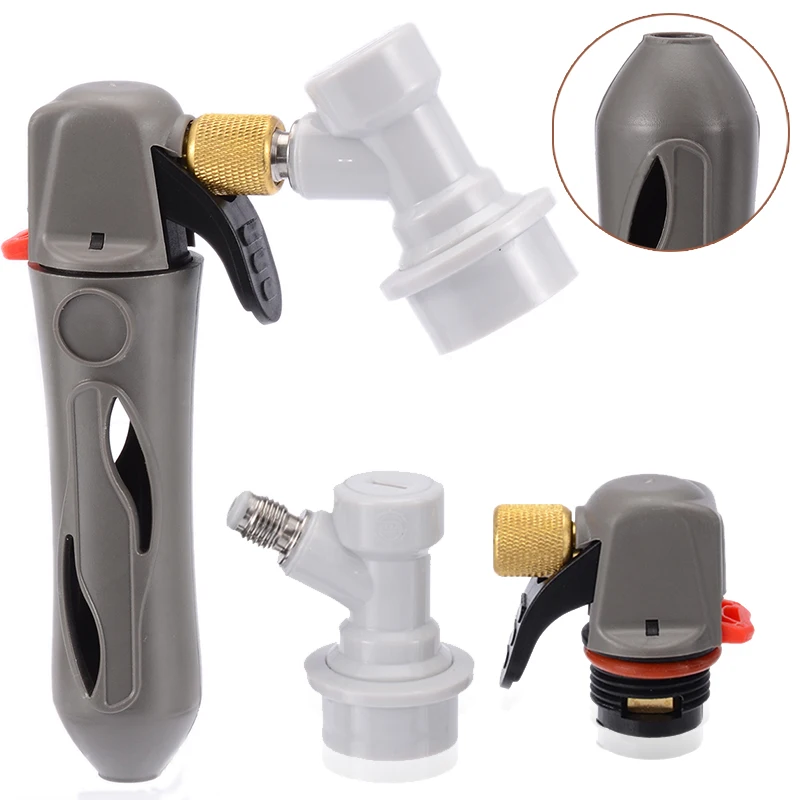 

Homebrew Keg Charger CO2 Charger Draft Beer Dispenser & Ball Lock Fitting Kit Homebrew Equipment for Bar Accessories Mayitr
