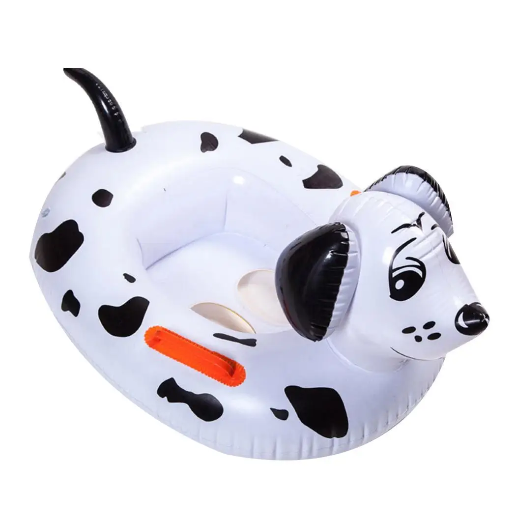 Детские надувные плавающие сиденья с рисунком животных из мультфильма для 4 лет
