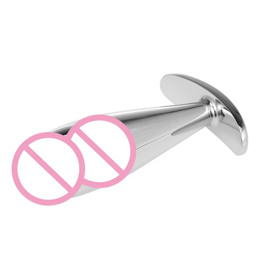 Metal Real Penis Anal Plug Butt Stainless Steel Prostate Massager Adult Sex Toys for Woman With Crystal Jewelry|Анальные пробки| |