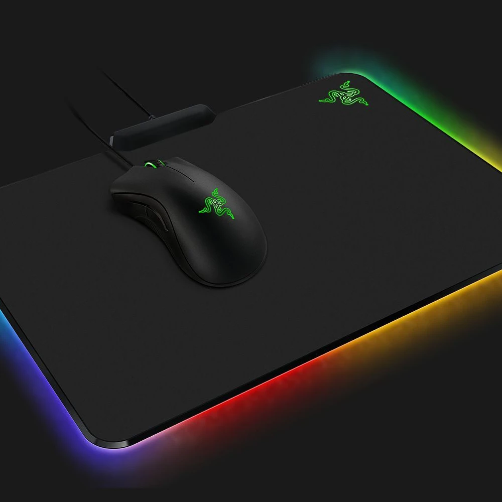 Коврик для мыши Razer игровой проводной с подсветкой USB|Коврики мышей| |