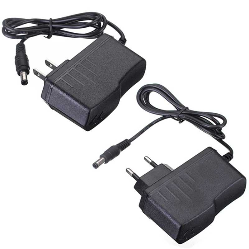 CLAITE AC 100 240V к DC 12V 1A адаптер питания штепсельная вилка США/ЕС для светодиодной