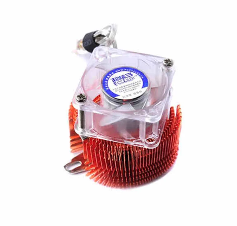 Pure Copper Radiator Cooling Cooler Fan Hear Sink for PC Chassis Motherboard |