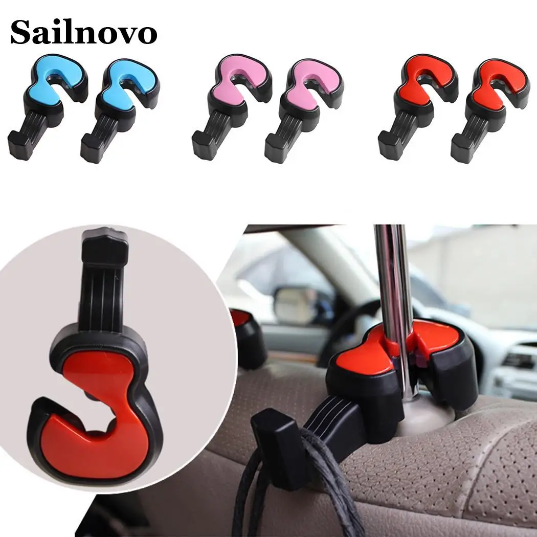Sailnovo 1 шт. вращение на 360 градусов автомобильный крючок подголовник прочный