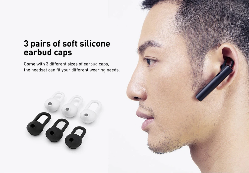 Оригинальный Xiaomi mi Bluetooth 4 1 наушники гарнитура встроенный c Handsfree беспроводной BT