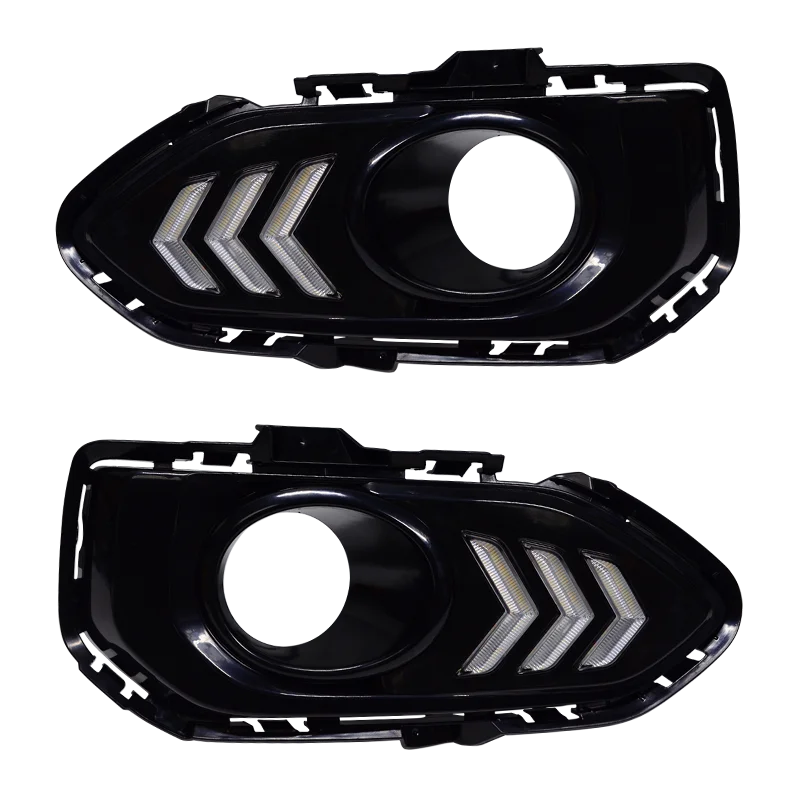 smRKE For Honda Fit 2018 Car LED DRL Daytime Running Lights White Driving Light Waterproof Styling | Автомобили и мотоциклы
