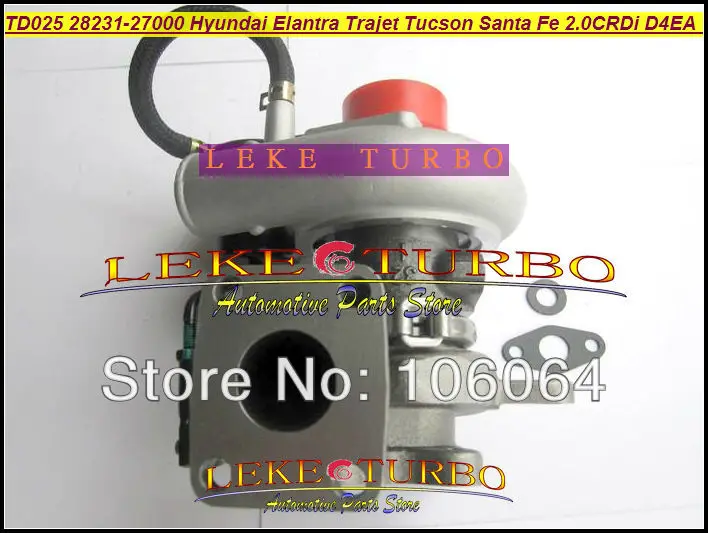 Бесплатная доставка TD025 28231 27000 49173 02412 02410 02401 Turbo для Hyundai Elantra Trip Santa Fe KI A Carens л