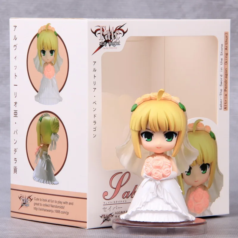 Платье для свадьбы fate stay night saber ПВХ фигурки игрушки детей|Игровые и трансформеры|