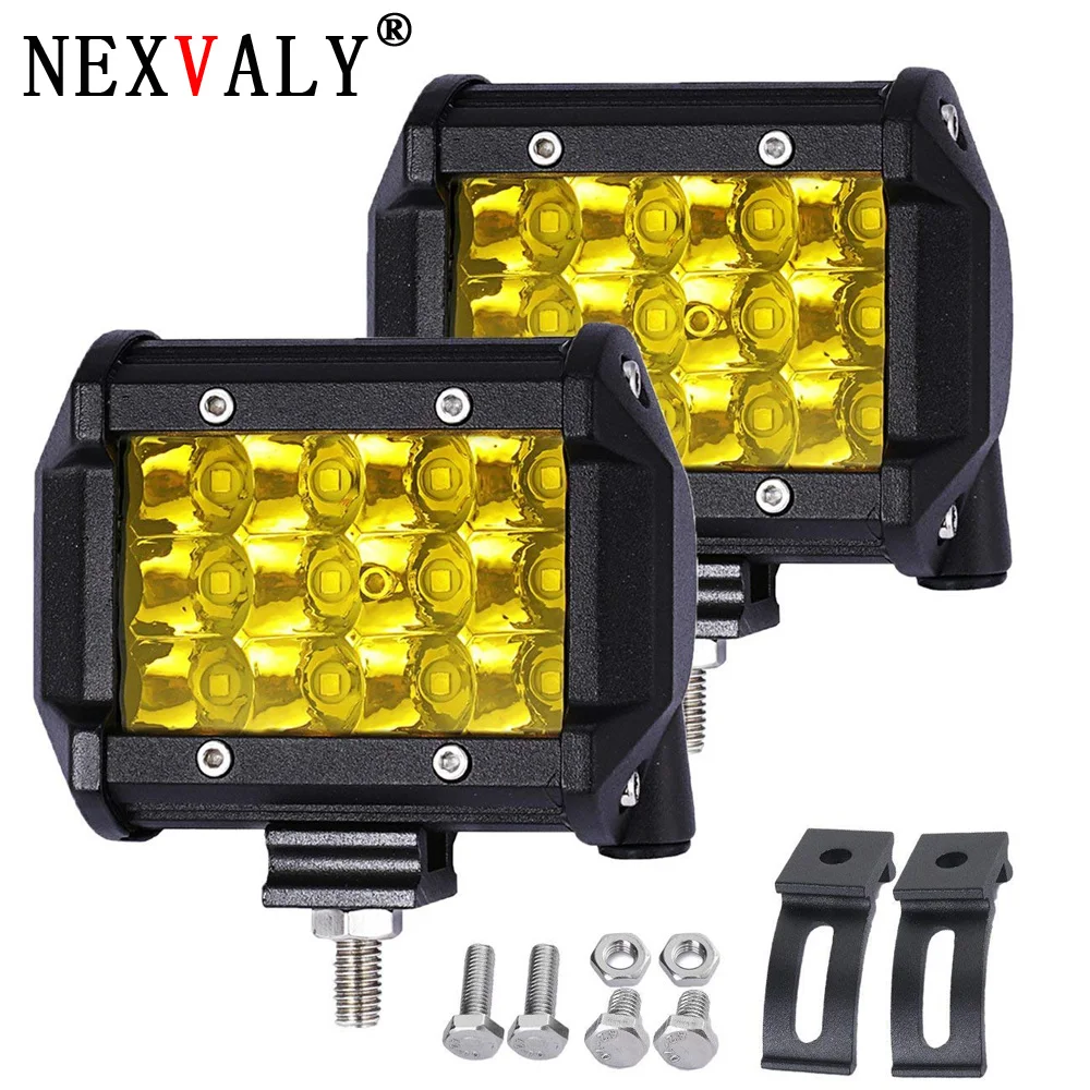 1 пара светодиодный светильник 36 Вт 4 дюйма точечный противотуманный для