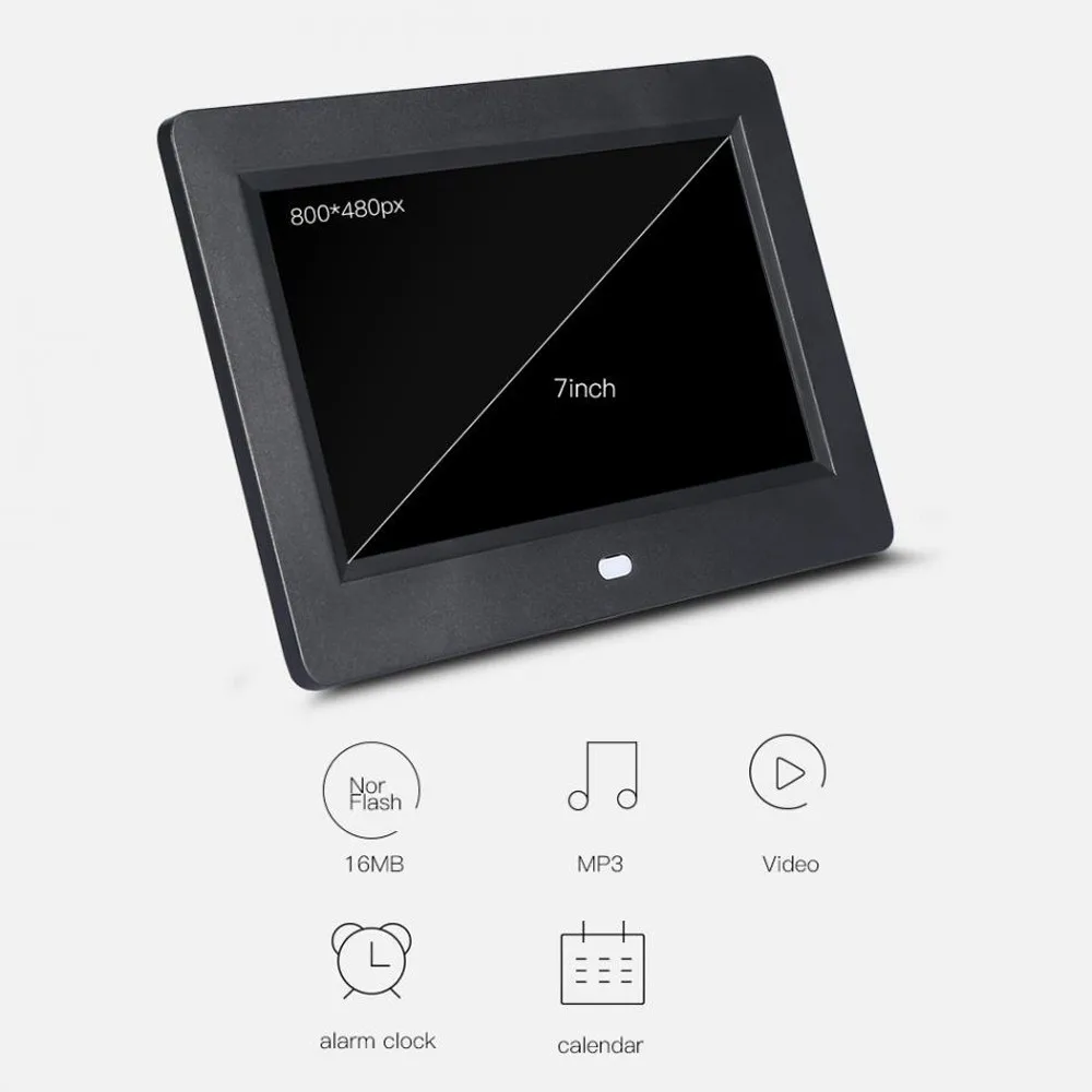 7 дюймовая цифровая фоторамка светодиодный электронный альбом для фотографий