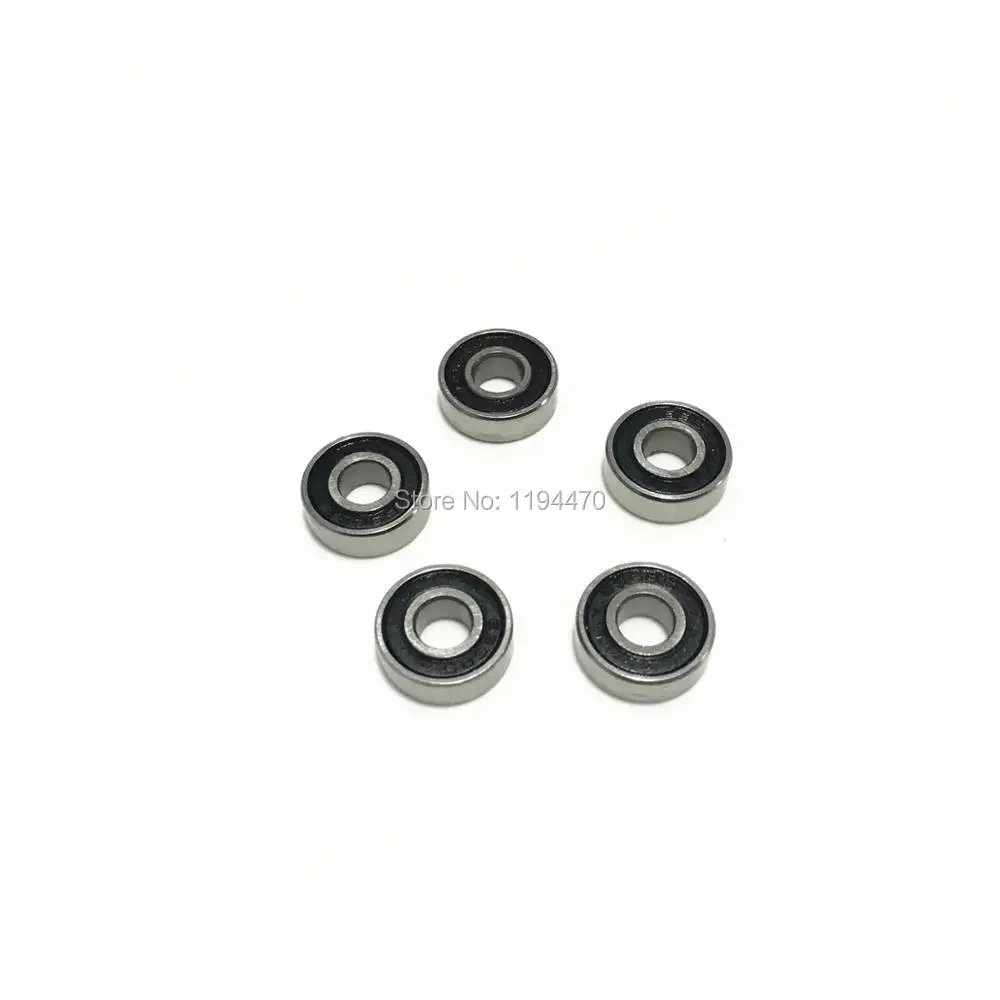 

5pcs 687-2RS 687RS 687 RS 2RS 7x14x5mm Rubber Sealed Deep Groove Ball Bearing Miniature Bearing