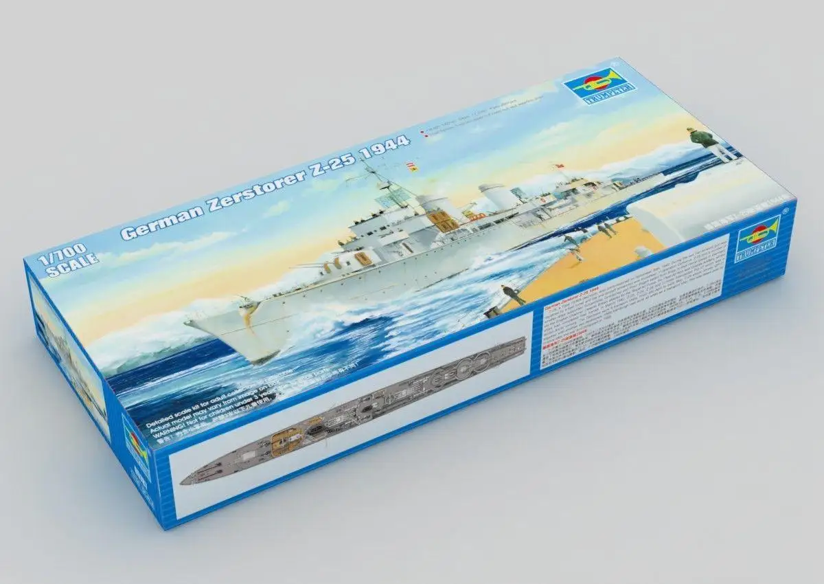 Немецкий строительный фотоальбом Trumpeter 1/700 модель 05787 1944|Наборы для сборки