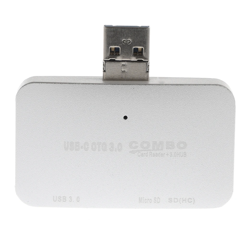 Dovewill USB3.0 Micro USB комбинированный концентратор кардридер с OTG для TF/SD ноутбука