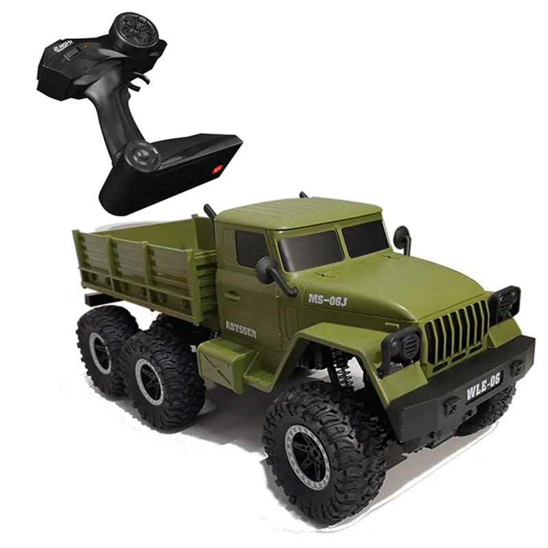 SuLong Toys SL3342 Урал 1/10 2 4G 6WD Радиоуправляемый автомобиль военный RTR модель игрушки для