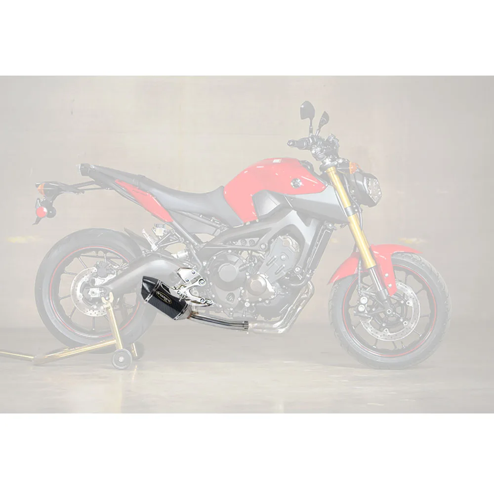 Для YAMAHA MT09 MT 09 FZ not tracer 2014 2019 полная выхлопная система мотоцикла без шнуровки с