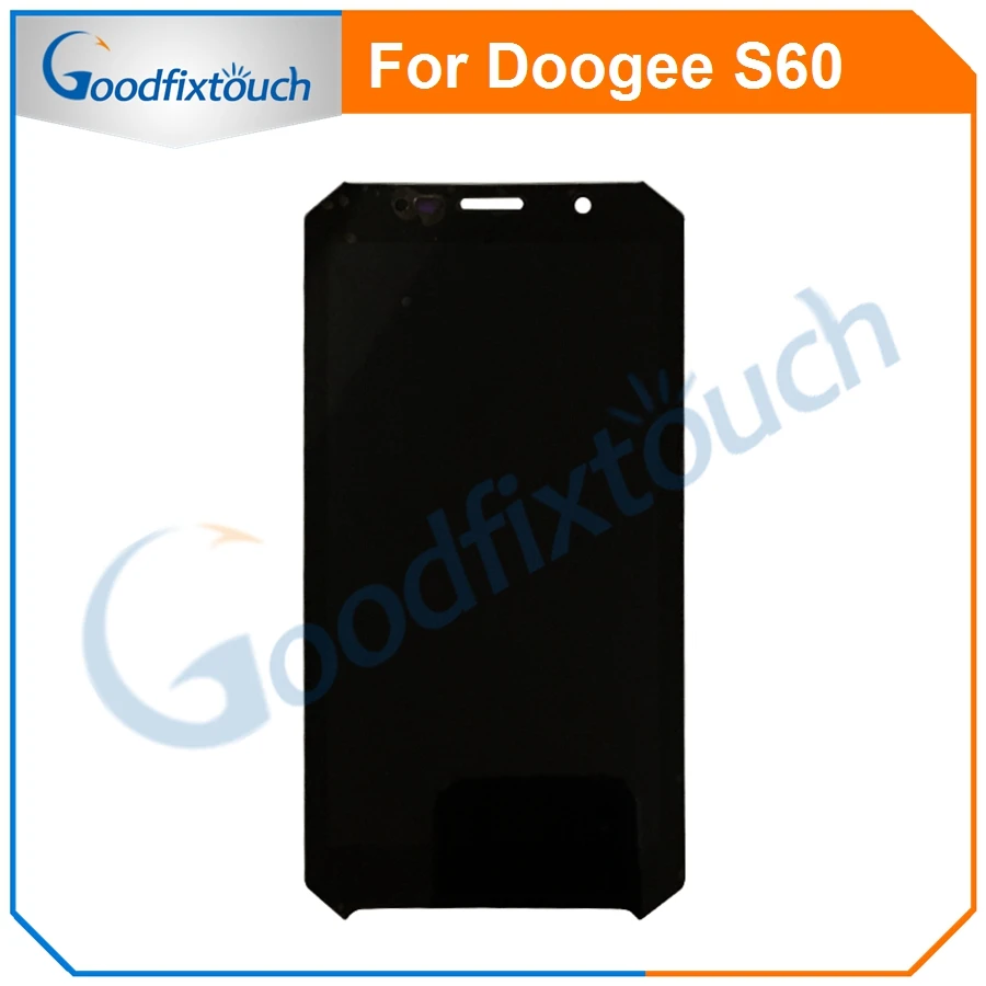 100% протестированный Оригинальный ЖК экран для Doogee S60 дисплей + сенсорный