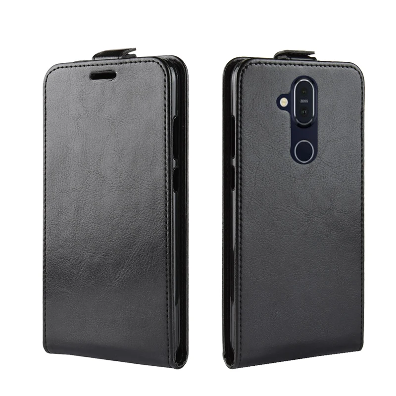 Remanbor For Nokia 7.1 Plus Leather Case Exclusive Phone Cover Wallet 6.18'' Ultra-thin X7 Flip Bag Coque | Мобильные