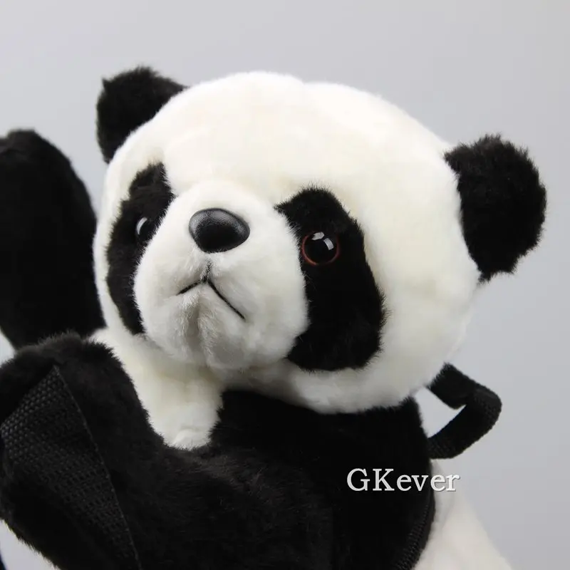 

Lovely Panda Plush Backpack Children School Bag Cartoon Soft Stuffed Dolls Medium Size 13"32 CM