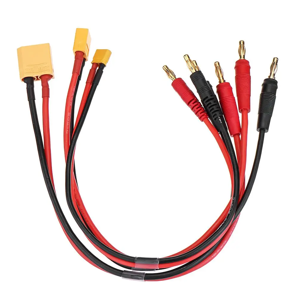 Силиконовый зарядный кабель CLAITE 12AWG XT30/XT60/XT90 для зарядного устройства