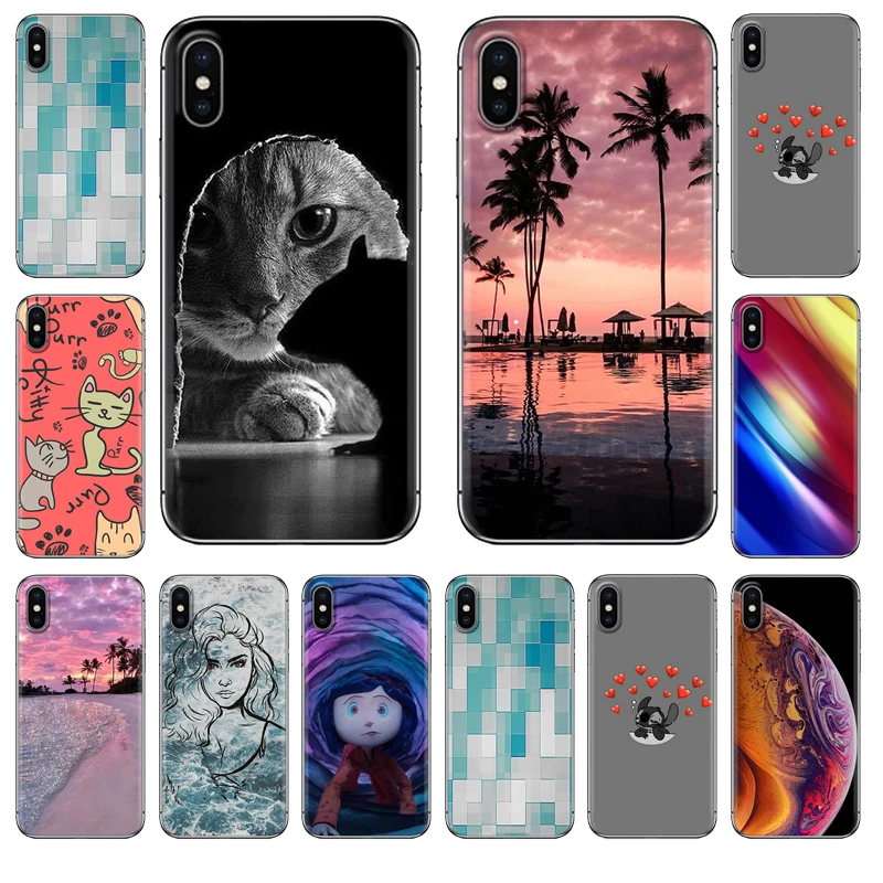 Ins Style Soft Phone Cover For Meizu M6S/ M6T/ 16/ M9C/ Note 8/ Meilan U20/ U10 Colorful Painted TPU Case |