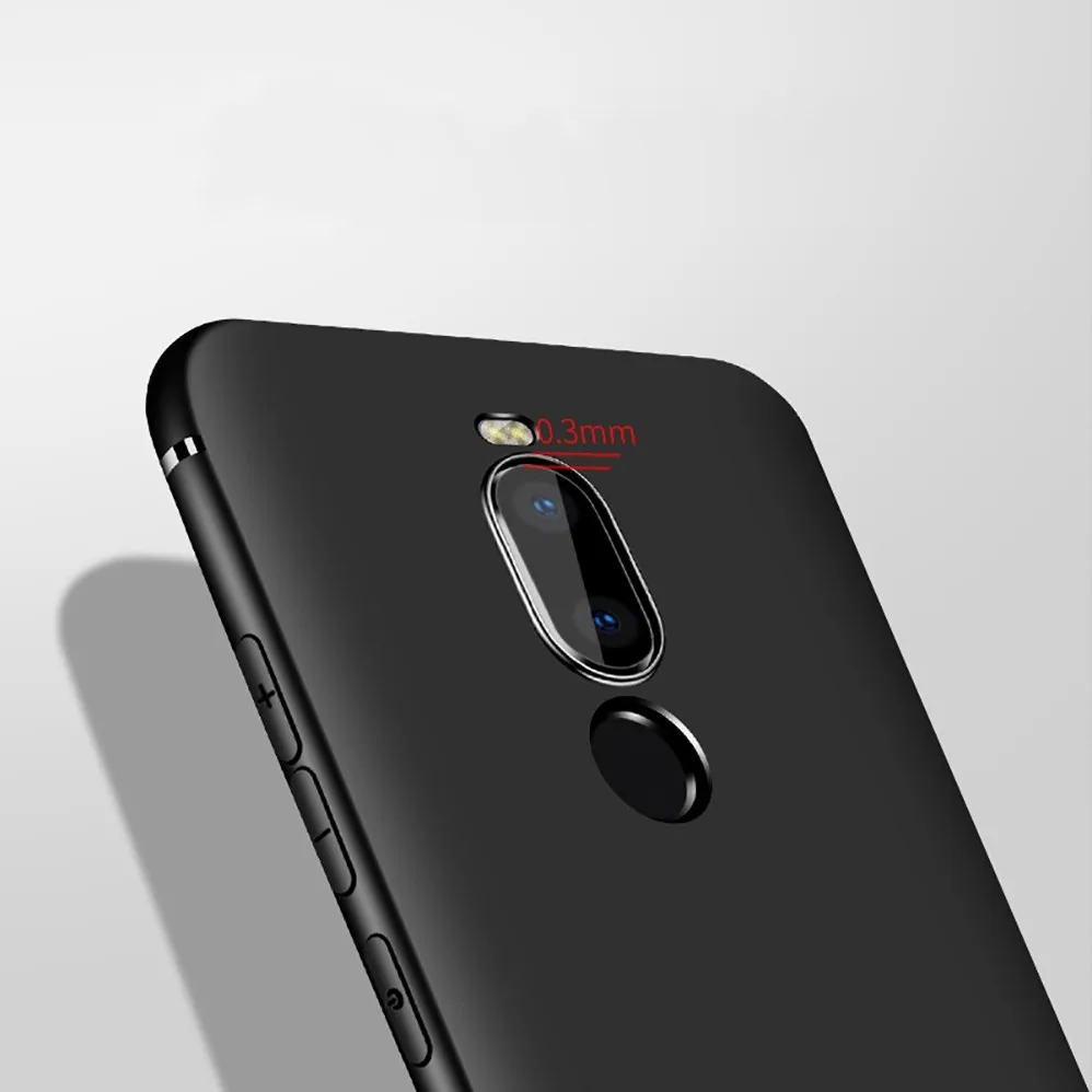 Силиконовый чехол для Meizu Note 8 X8 16X V8 v8 Pro матовый черный чехол-накладка защитный