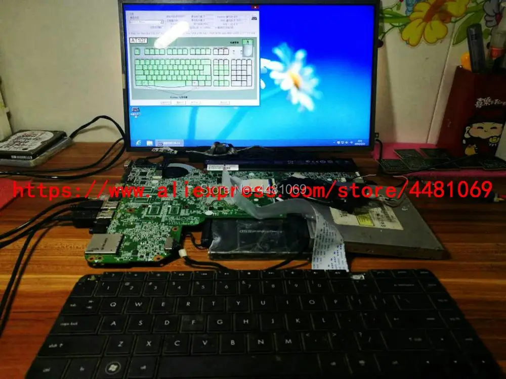 Для ноутбука HP Pavilion G4 G6 G7 g6 2210us 2249WM 2123us 683029 501 001 DA0R53MB6E0/ E1 100%
